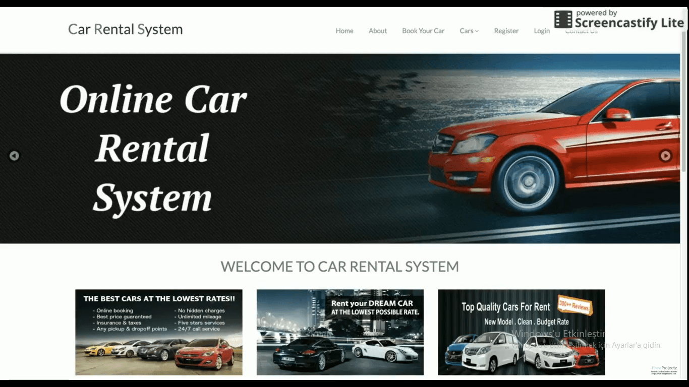 Rent A Car App