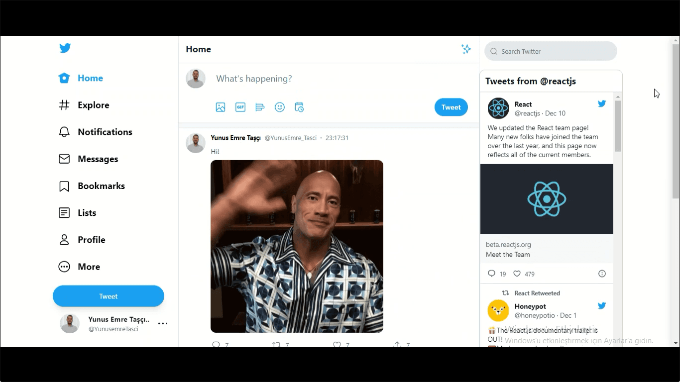 Twitter Clone